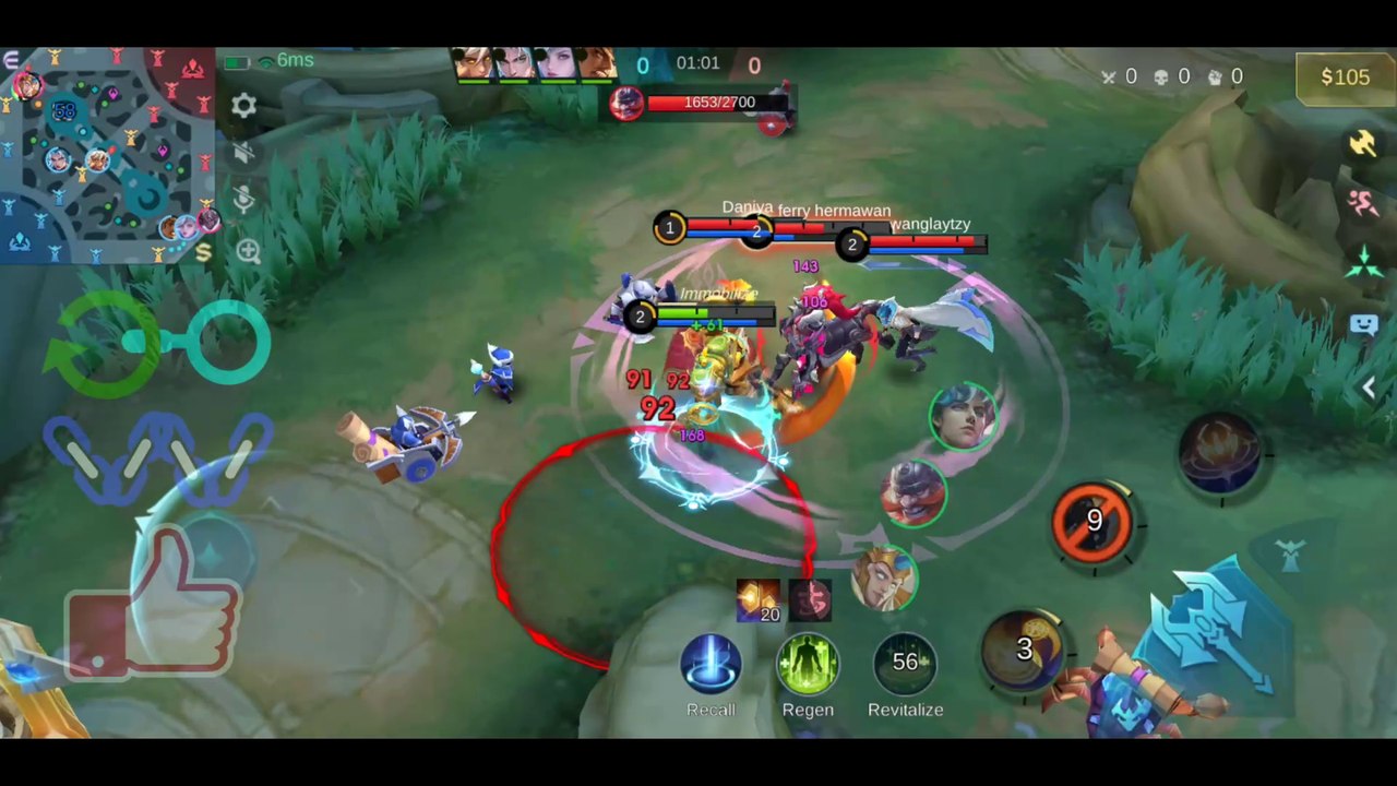 Build Item Uranus Untuk Lawan Hylos | Cara Menang Tank Vs Tank Mobile Legends Ranked Gameplay