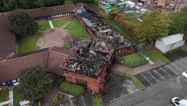 Labour MP’s office reduced to ashes after building set on fire in suspected arson