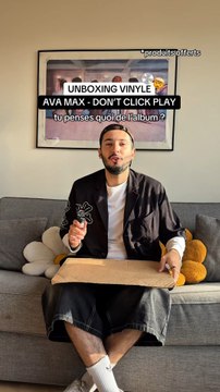 uboxing vinyle : Don’t Click Play - Ava Max 💿🤯 (*produits offerts)