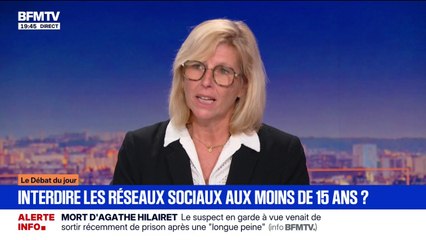 TikTok: "Le but c'est d'informer un maximum de parents", affirme Stéphanie Mistre, mère d'une adolescente qui s'est suicidée, victime de harcèlement sur les réseaux