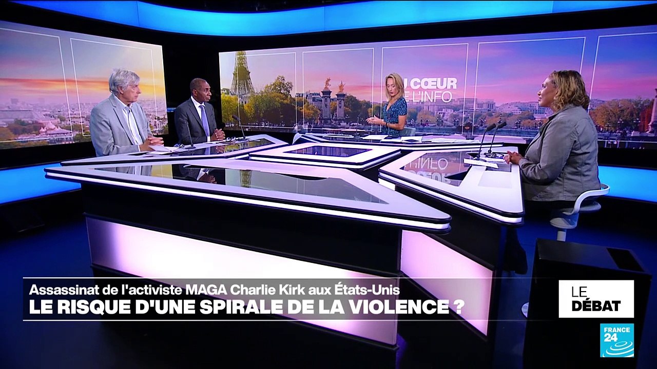 Meurtre de Charlie Kirk aux États-Unis : le risque d'une spirale de la violence ?
