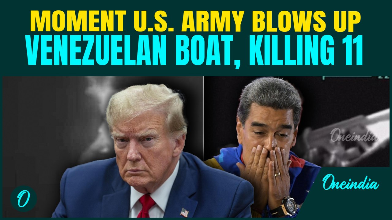 U.S VS Venezuela Full Scale War Begins: U.S DESTROYS Venezuelan Boat With Deadly Drone Strikes