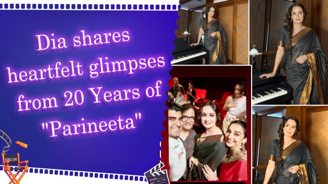 Dia Mirza shares glimpses from 20 years of ‘Parineeta’ celebrations: Memories for life