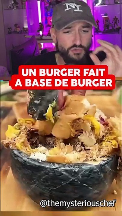 UN BURGER FAIT A BASE DE BURGER !