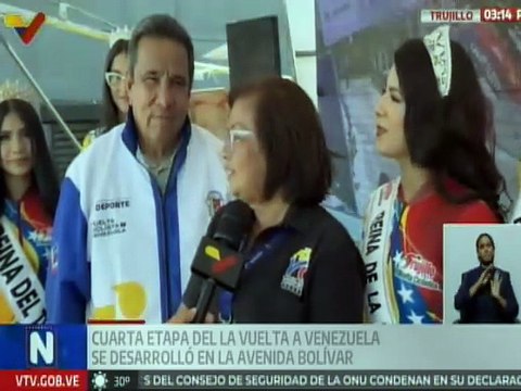 Trujillanos acogieron con alegría la cuarta etapa de la 62º Vuelta a Venezuela