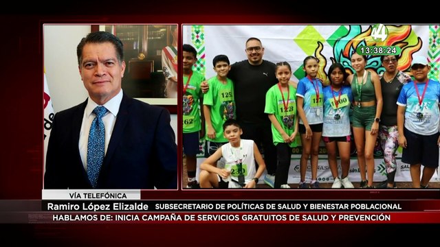 Ramiro López Elizalde habla sobre: inicia campaña de servicios gratuitos de salud y prevención