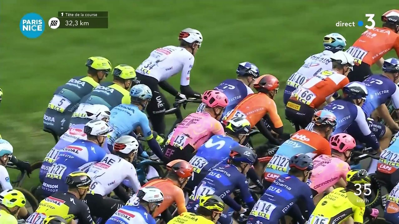 Paris-Nice 2024 - 1re étape. Les Mureaux - Les Mureaux (157,7 km)