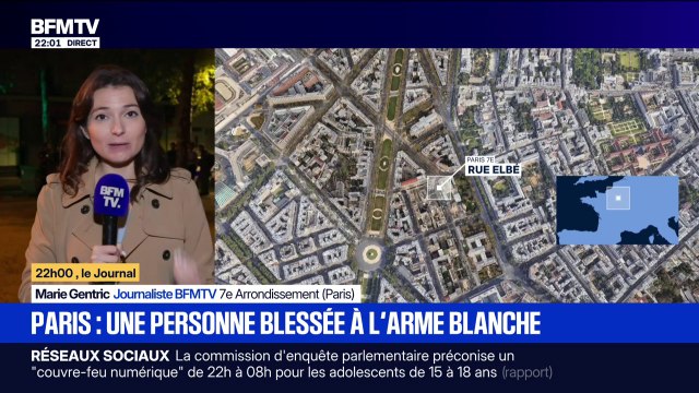Paris: une personne blessée au hachoir, le suspect activement recherché