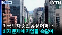 미국 투자 중인 공장 어쩌나...비자 문제에 기업들 '속앓이' / YTN