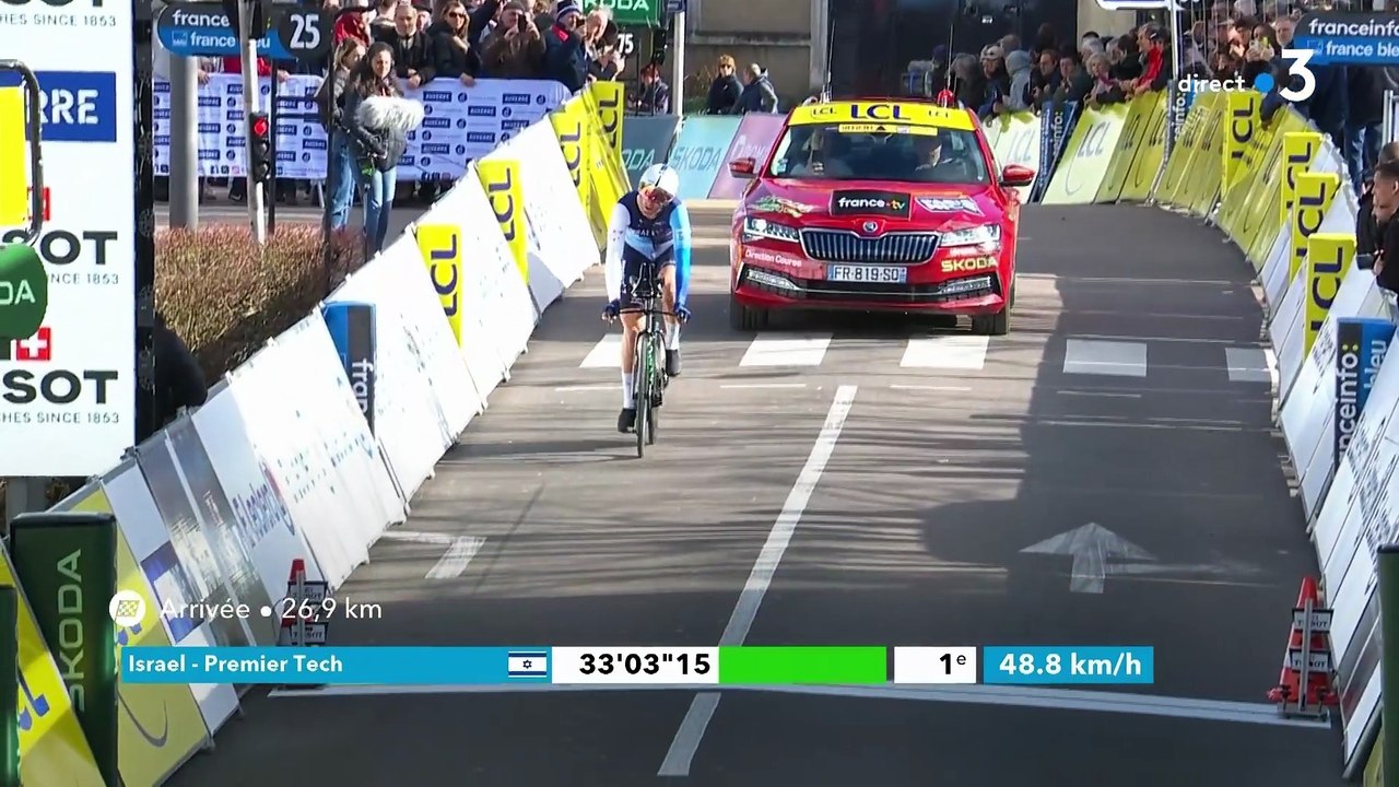 Paris-Nice 2024- 3e étape. Auxerre - Auxerre (26,9 km clm par équipes)