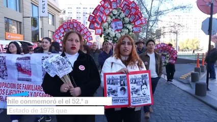 Chile conmemora el aniversario 52 del golpe militar