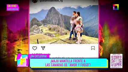 ¡MAJU FRENTE A LAS CÁMARAS DE “AMOR Y FUEGO”! | Willax