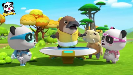 Run_ A Big Hand Is Coming_ _ Super Rescue Team _ Kids Cartoon _ BabyBus(720P_HD)