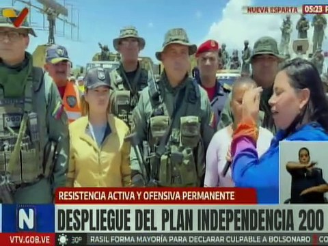 Nueva Esparta | En unión cívico-militar-policial se realizó la activación del Plan Independencia 200