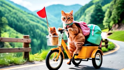 Mama Cat Cares for Sick Kitten with Love - Cooking Warm Food & Healing Moments 🐾💖