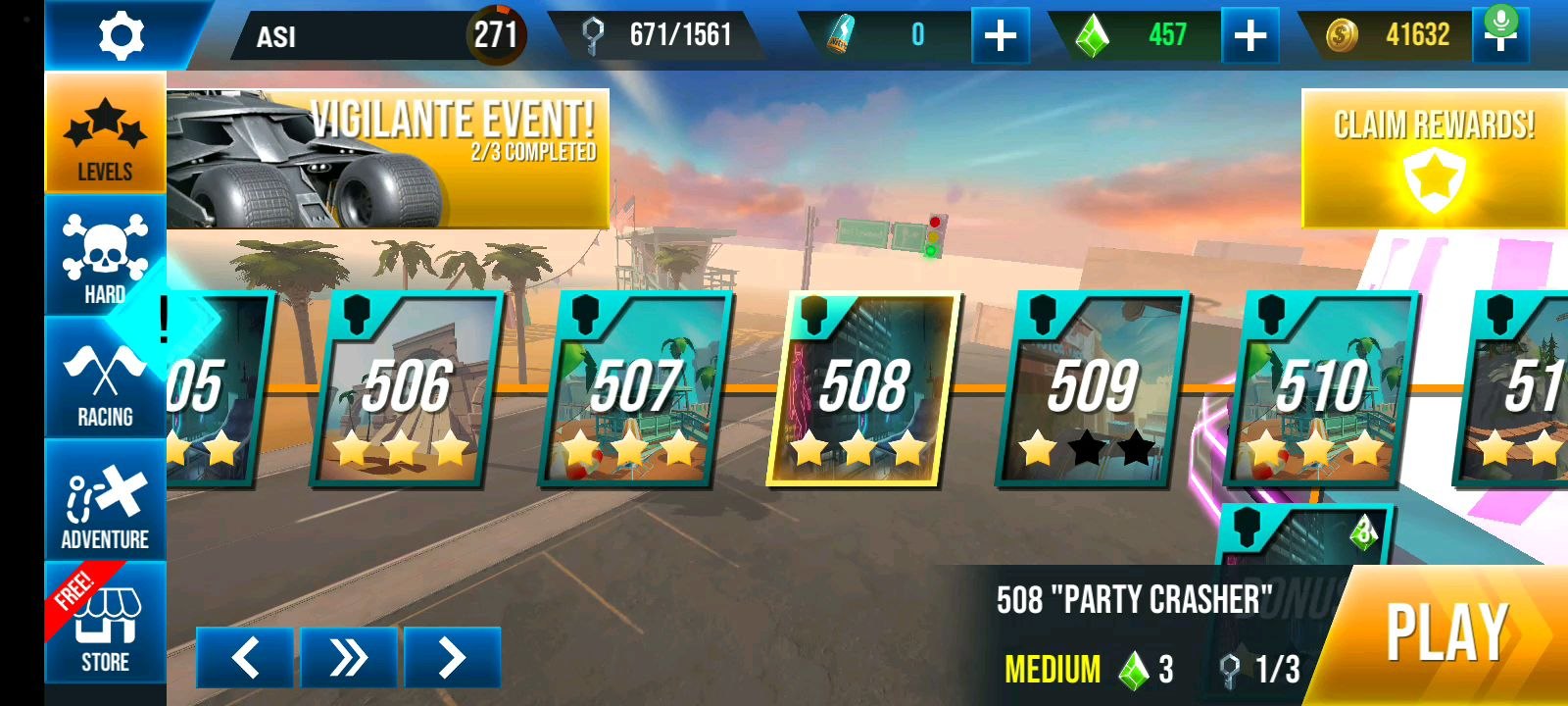 Stunt Car Extreme Level 508 "PARTY CRASHER"
