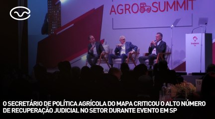 Alto número de recuperação judicial no setor: estratégia tem prejudicado o agronegócio