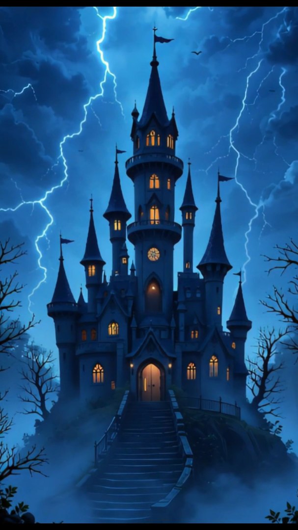 ⁣Robotic Cat vs Monster 👻 | Haunted Castle Horror 3D Animation #Shorts