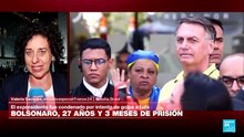 Supremo de Brasil condena a Bolsonaro a 27 años y tres meses de prisión