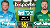 South Africa vs England | SA vs ENG 3rd T20I Match Preview |