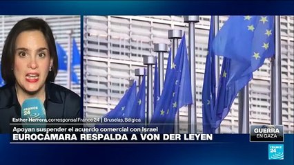 El Parlamento Europeo vota la suspensión del acuerdo comercial con Israel