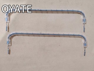 2500w 400v C shape lamps 260mm halogen heating element for KHS blowing machines