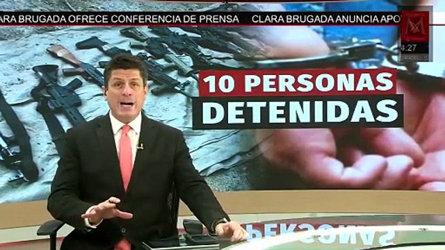 En Sinaloa, autoridades detienen a diez personas con posesión de armas largas