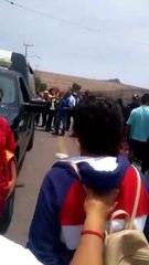 Reclusorio Chiconatla Tuersen a custodios sacando reo muerto