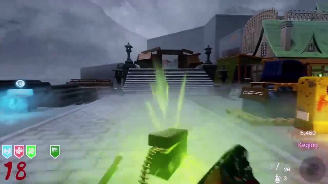 Genshin Impact Zombies - Liyue Harbor_ Custom Zombies Map _ Round 60 _ Made in Dreams PS5 (3x Speed)
