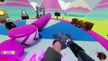 Fall Guys Cod Zombies (Challenge Map) Custom Zombies Map Round 50 Made in Dreams (4x Speed)