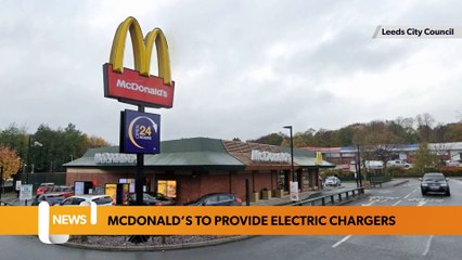 McDonald’s to get electric vehicle chargers