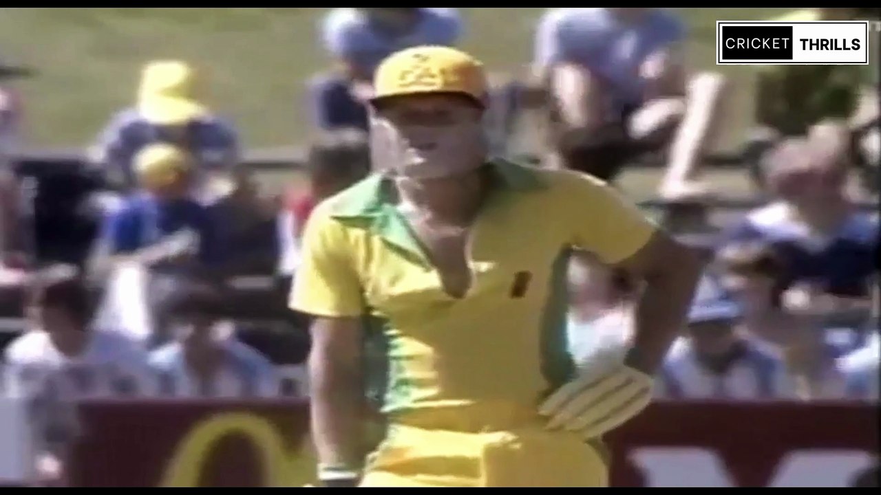 Rick Darling 74 off 100 Balls 124 Mins 6 Fours vs Pakistan, 6th Match at Sydney Dec 17 1981
