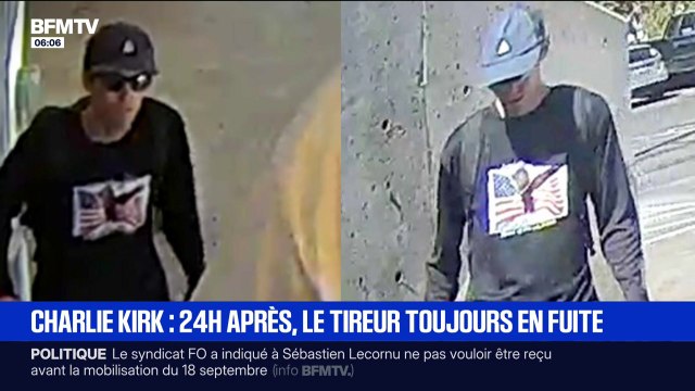 Meurtre de Charlie Kirk: 100.000 dollars offerts en récompense pour la moindre information sur le tireur