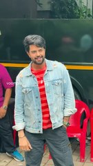 maniesh paul poses for the cams at a shoot