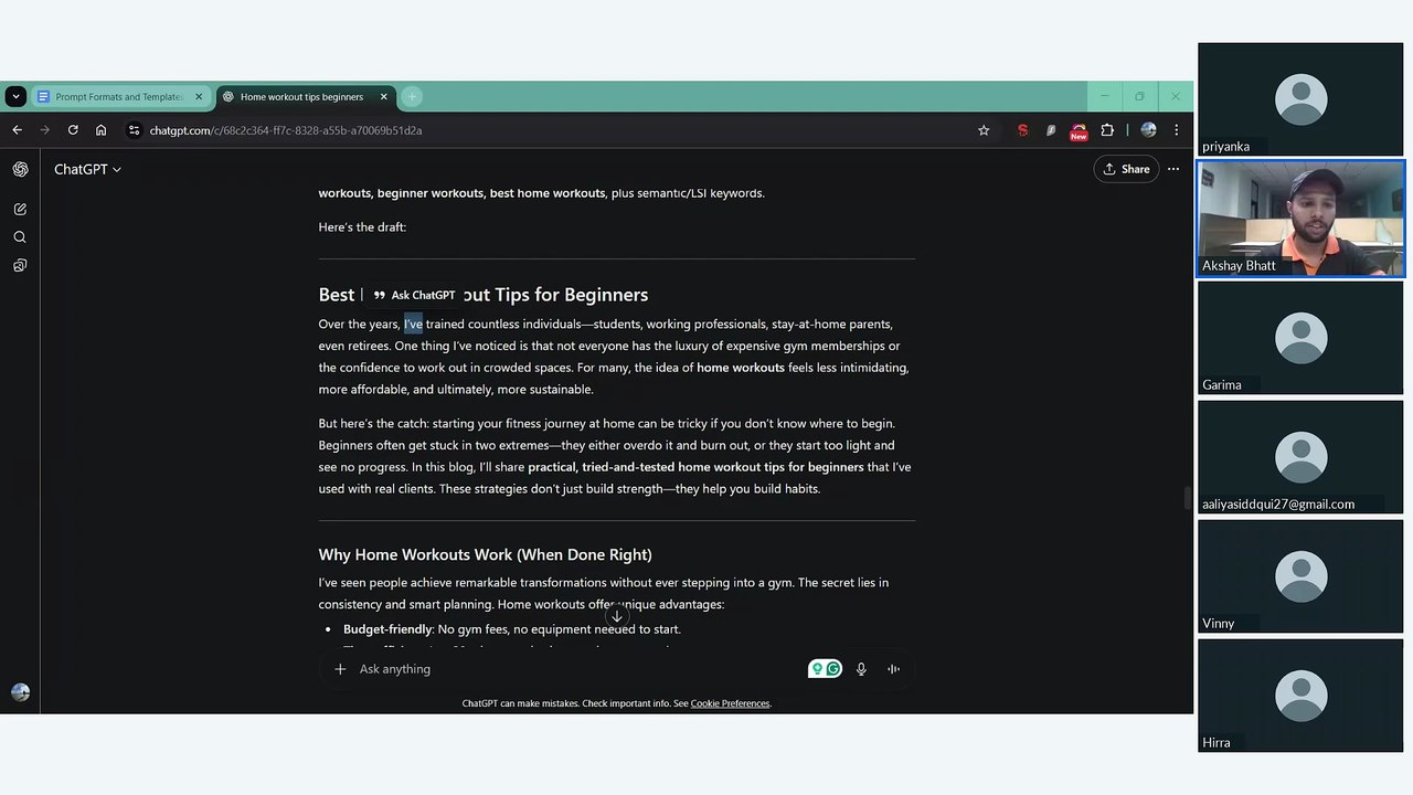 Prompt Formats and Templates - Master the Power of Prompting (Content Writing Course Batch - 3)