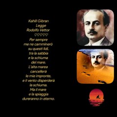 Kahlil Gibran      LeggeRodolfo Vettor       ♡♡♡♡♡Creative video annare53