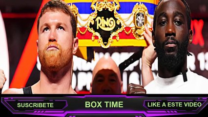 CANELO ALVAREZ PROMETE EL KO EFECTIVO SOBRE CRAWFORD HOY EN CONFERENCIA VA A SENTIR EL PODER