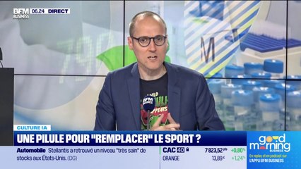 Culture IA : Une pillule pour "remplacer" le sport, par Anthony Morel - 12/09