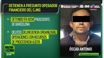 Detuvieron a Oscar Antonio Álvarez, considerado el principal operador financiero del CJNG