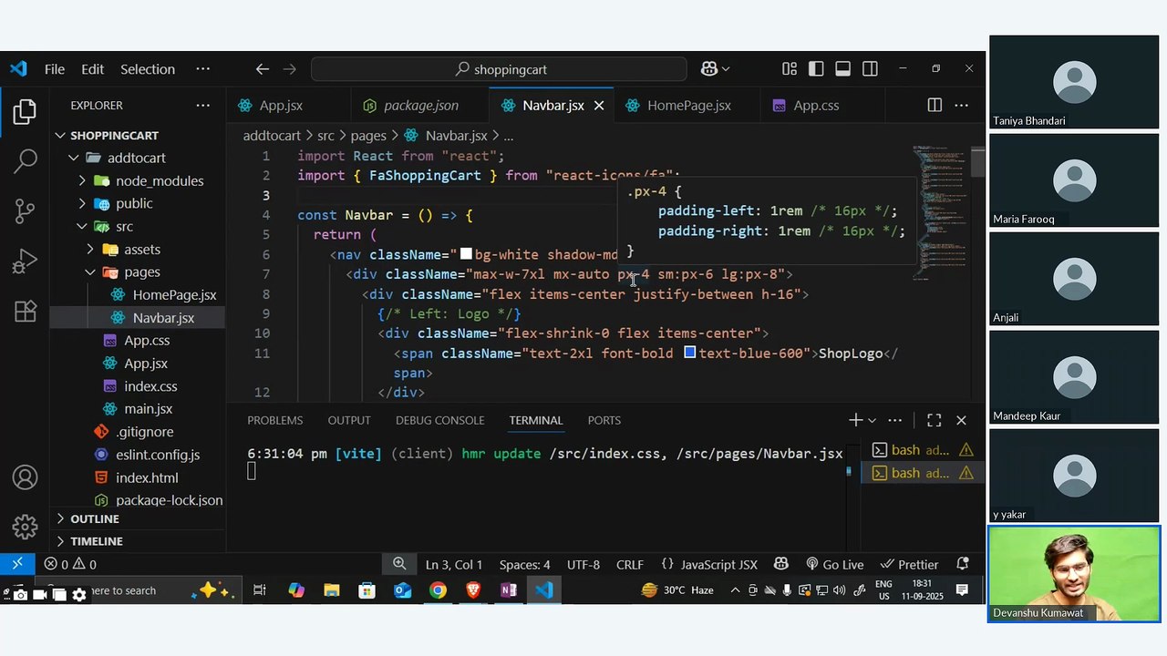 🛒 Building a Shopping Cart with Redux Toolkit  📅 Skillwaala’s Free Full Stack Web Development Course!