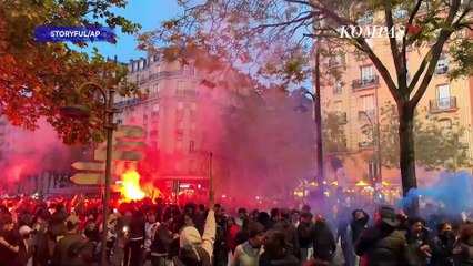 Kerusuhan di Paris Akibat Demonstrasi Block Everything