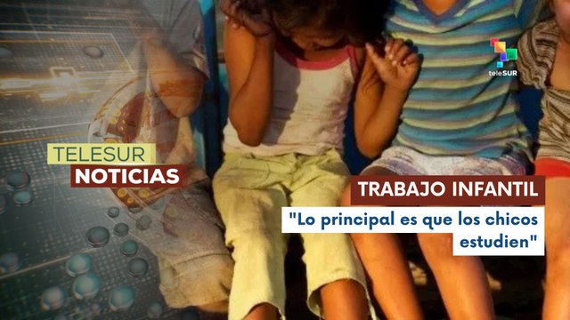 En Uruguay más de 40 mil niños y adolescentes están en situación de trabajo infantil
