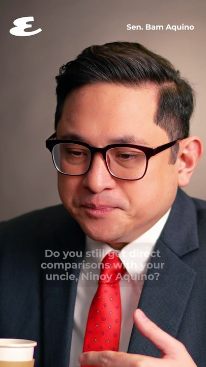 Sen. Bam Aquino Often Compared to Ninoy Aquino | Esquire Philippines