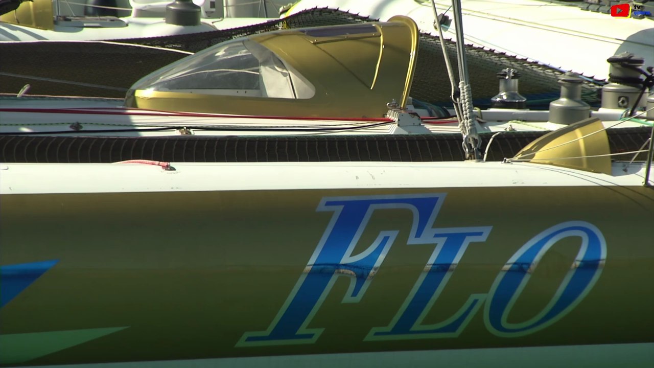 Quiberon  | "Flo" le Voilier de Florence Arthaud à Port Haliguen | TV Quiberon 24/7