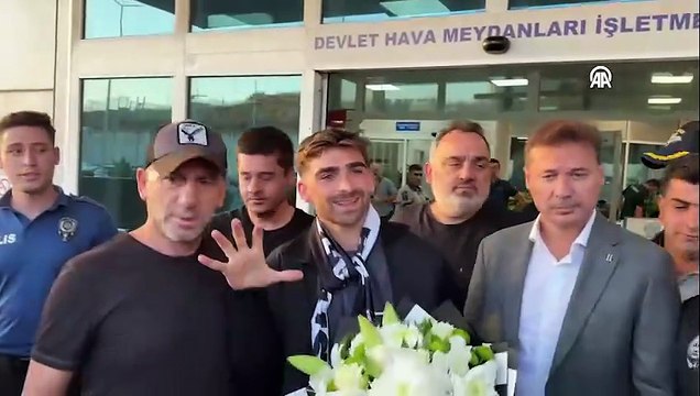 Beşiktaş'ın yeni transferi Jota Silva İstanbul'a geldi
