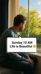 Sunday 10 AM vs 10 PM 😂 | Life is Beautiful vs Life is Painful | Comedy Hub AtoZ