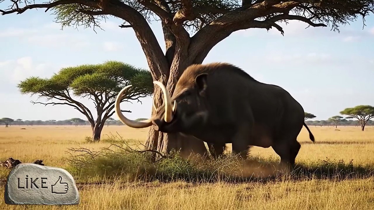 Life 3.2 Million Years Ago  The Giant Saber-Tusked Boar Encounters Homo Habilis - Primal Earth Channel (1080p, h264)