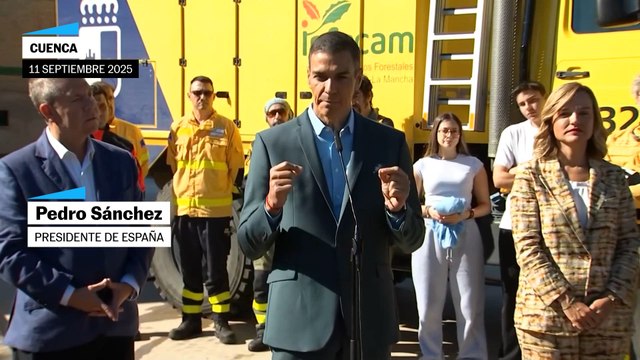 Pedro Sánchez: Somos el primer país europeo que incorpora la cultura de la educación en protección civil