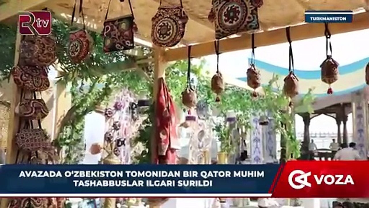 Avazada O‘zbekiston tomonidan bir qator muhim tashabbuslar ilgari surildi