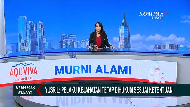 Menko Yusril Pastikan Penanganan Hukum Pelaku Kerusuhan DPRD Makassar Sesuai HAM | KOMPAS SIANG